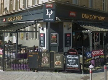 Front of Duke York pub