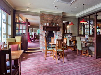 A picture of inside the Yeadon Brewers Fayre pub