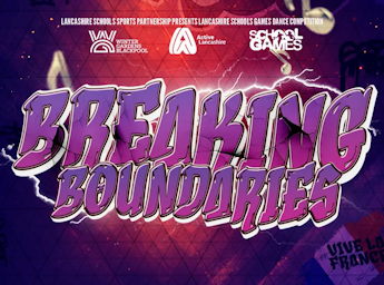 A poster with `Breaking Boundaries